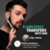 3PCS Tomb45 Precision Barber Pencil, Hairline Beard Trace Guide, Razor Trace with Sharpener