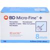 BD Micro-Fine + 8 Nadeln 100x0,25x8mm, 100 St KAN