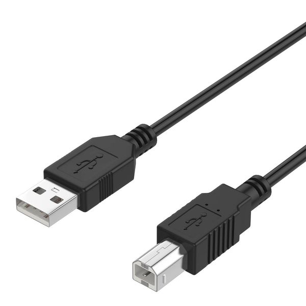 CJP-Geek USB Cable Replacement for HP DESKJET 2512 2514 2520HC 2541 2542 2543 2544 2545 Printer PSU