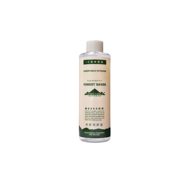 FORESTABLE FOREST SAVER Dilution Solution 6.8 fl oz (200 ml), Outdoor Use, Camping, Dishes, Detergent, Solution