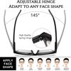 2 Pack Oprah Style Reading Glasses for Women Men Blue Light Blocking Computer Sq