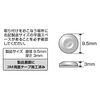 FORTUNE JDM Rivet Look Decals 10 Pcs JRD-10