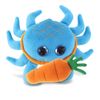 PLUSH CARROT - BIG EYE 6" PLUSH - BLUE CRAB
