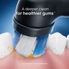 Oral-B iO Ultimate Clean Replacement Brush Heads, Black, 2 Count