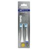 Panasonic Genuine EW0800W 2-Piece Set, White Replacement Brush, Doltz Extra Fine Bristle Brush, Compact