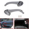 RainMan S Front Driver & Passenger Interior Door Pull Handle Replacement for 2003-2007 Mercedes W203 C-Class Gray