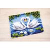 Vervaco Swans Latch Hook Rug Kit, Multi-Colour