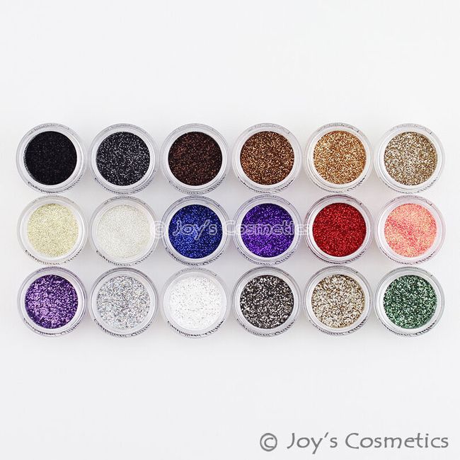 6 LA SPLASH Crystallized Glitter  "Pick Your 6 Color"  *Joy​'s cosmetics*