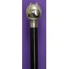 Baseball (baseball) shape (nickel plated) straight (single cane)