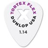 Dunlop 428XP1.14 Tortex Flex X Picks 1.14 mm - (Pack 12)