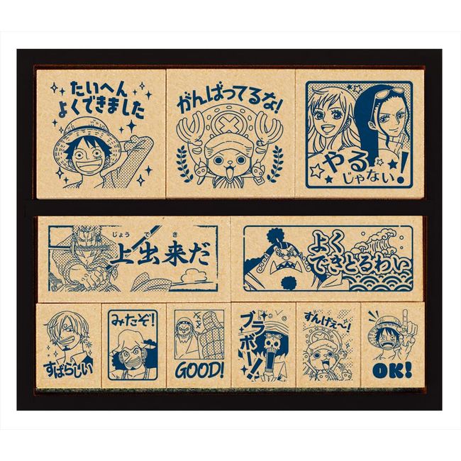 Beverly Showa Note SDH-126 One Piece Stamp Reward Stamp, Wooden