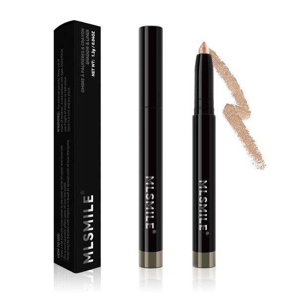 Long-Lasting Eyeshadow Stick, Creamy Matte Eye Shadow Pencil with High Pigmentation, Waterproof & Crease-Resistant, Ideal for Daily Wear and Special Occasions