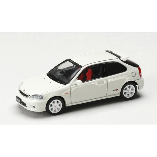 1/64 Hobby Japan JDM64 Civic Type-R EK9 (Championship White) Diecast Model Car - HJDM001-1