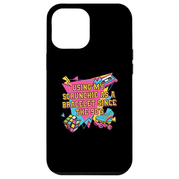 iPhone 14 Pro Max Scrunchie as a Bracelet since the 90s Retro Cool Case
