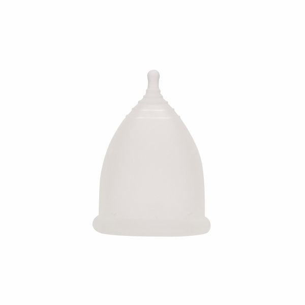 IMSEVIMSE Menstruationskappe, Large, transparent (2er Pack)