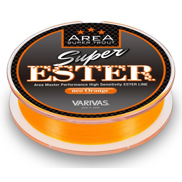 VARIVAS Super Trout Area Super Ester 140m Neo Orange No. 0.3