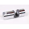 Inventive Creations UniRiser Universal Shower Head Clamp Bracket Slider Riser Rail - 18/19/22/25mm, Chrome