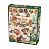 Cobble Hill 1000 Piece Puzzle - Breakfast Sweets - Sample Poster Included