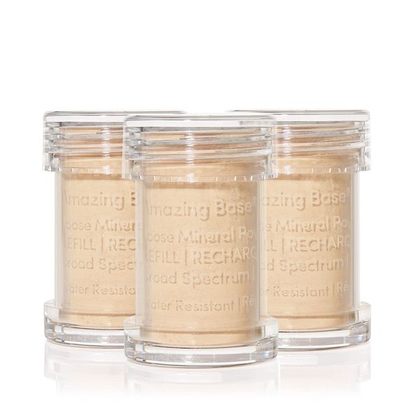 JANE IREDALE Amazing Base Refillable Brush - Satin - 3 Refillable