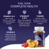 Multivitamin Gummies with Vitamin A, C, D3, E, B6, B12 & Zinc