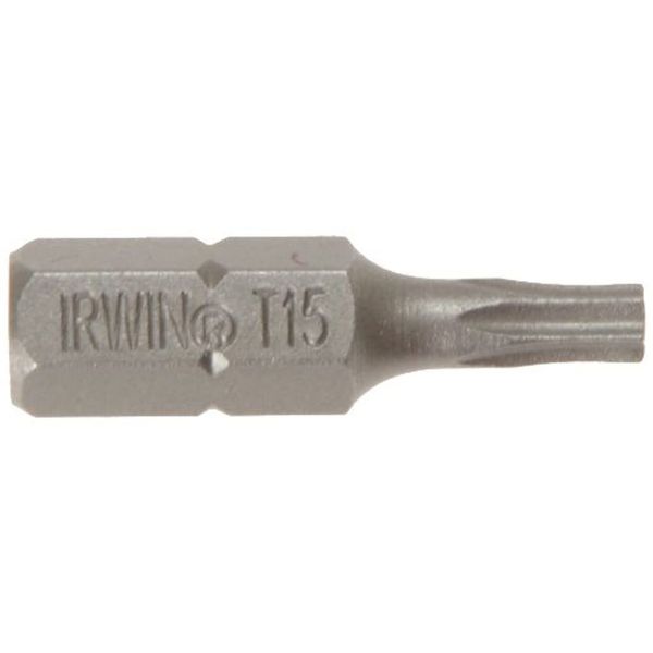 Irwin 10504352 Torx T15 x 25mm Screwdriver Bits (10 Pieces)