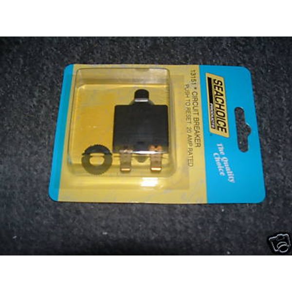 CIRCUIT BREAKER DC MARINE PUSH TO RESET 13171 30AMP