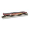 Bachmann 17303 52' Union Pacific #59486-HO Scale Flat Car, Prototypical Colors