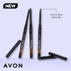 Avon Micro Fine Twist Up Brow Definer Pencil 0.13g | Precise Tip | LIGHT BROWN