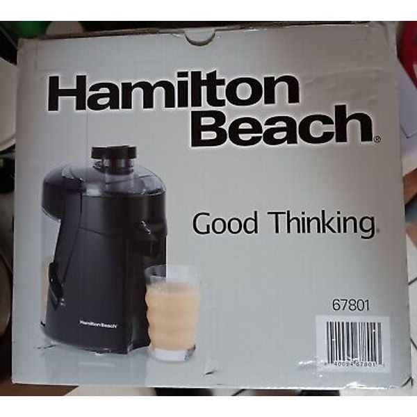 Hamilton Beach 67801 Compact Countertop Health Smart Juice Extractor 400 Watts