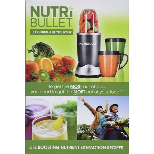 NUTRIBULLET USER GUIDE & RECIPE BOOK + POCKET NUTRITIONIST