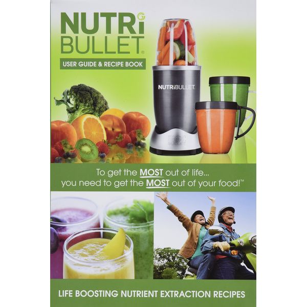 NUTRIBULLET USER GUIDE & RECIPE BOOK + POCKET NUTRITIONIST