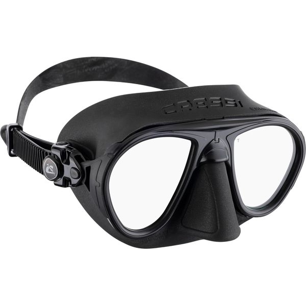 Cressi Calibro Diving Mask - Black/HD Lens, Uni