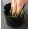 [JOEFREX] Knockbox Basic | Modern Minimalistic Coffee Grounds Collector | Red, Ø 10 x H 12 cm