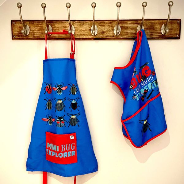 Dexam RHS I Bug You RPET Children’s Apron, Blue