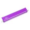 Alumicolor Select-a-Scale Engineer Drafting Tool w/Rotating Calibration Rod (6IN, Purple)