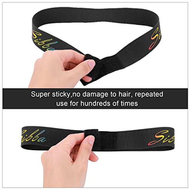 2 Pcs Band Elastic Bands For Wig Band For Edges Elastic Band For Lace  Frontal Melt Lace Melting Band For Wigs Adjustable Wig Bands For Keeping  Wigs In Place Edge Wrap To