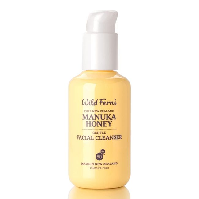 Wild Ferns Manuka Honey Gentle Facial Cleanser, 96% Natural, 140 milliliters