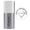 Semilac Top Mat Total Nail Polish | 7 ml | Innovative UV LED Top Coat Soak Off Gel Nail for Color Protection | Matt Finish and Transparent | Easy to Apply, Crack Resistant and Dries Quickly