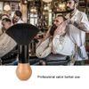 BARBER PRO Barber Neck Duster Brush for Face Neck Cleaning Brush Black
