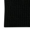 MSV Bath Mat, Black, 60 x 40