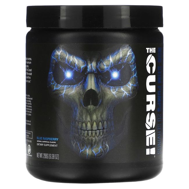 The Curse, Non-Stim Pumps, Blue Raspberry, 9.38 oz (266 g)