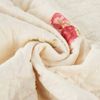 Original 100% Cotton Patchwork Quilt Full Queen Size Pink Floral Bedspread Co...