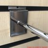 Straight Thick Disc End Display Arm For Slatwall
