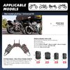 Rhinowalk Motorcycle Tank Side Bag/Motorcycle Front Load Universal Saddle Bag Mounting Base
