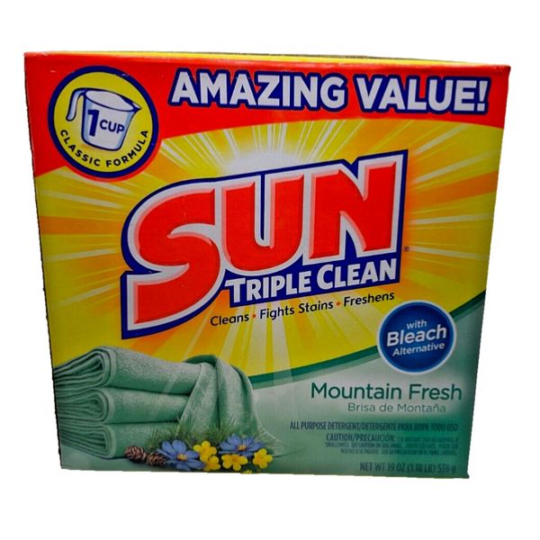 Sun Triple Clean All Purpose Detergent in Mountain Fresh / 19 oz