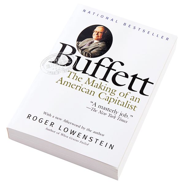 【中商原版】巴菲特传 英文原版 Buffett: The Making of an American Capitalist 传记