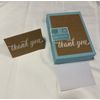 "Thank You" Cards 50 count Gartner