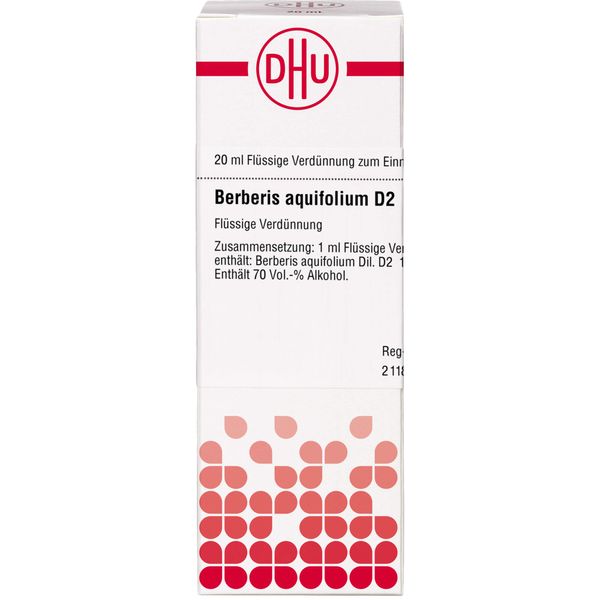 Berberis aquifolium D2 DHU Dilution, 20 ml Lösung