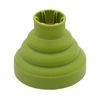 Felimoa Hot Air Diffuser, Silicone Foldable Dryer Diffuser, Washable (Green)