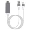 Powered USB-C 4k HDMI Cable Compatible with Microsoft Surface Studio 7/6/5/3/2/Go/SE Plus USB Charging at Max 2160p@60Hz, 6Ft/2M Cable [Thunderbolt]